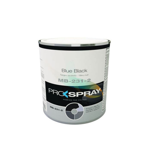 Pro-Spray European Automotive Finishes MB-231-2 MS Toner, 1 L, Blue-Black
