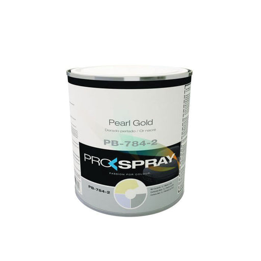 Pro-Spray European Automotive Finishes PB-784-2 Mixing Toner, 1 L Can, Pearl Gold