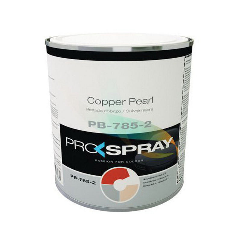 Pro-Spray European Automotive Finishes PB-785-2 Mixing Toner, 1 L Can, Copper Pearl