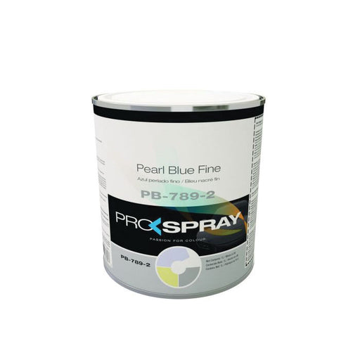 Pro-Spray European Automotive Finishes PB-789-2 Mixing Toner, 1 L Can, Pearl Blue Fine