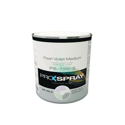 Pro-Spray European Automotive Finishes PB-790-2 Mixing Toner, 1 L Can, Pearl Violet Medium