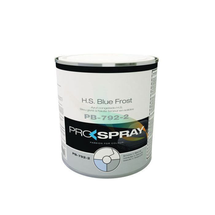 Pro-Spray European Automotive Finishes PB-792-2 Mixing Toner, 1 L Can, H.S Blue Frost