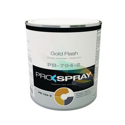 Pro-Spray European Automotive Finishes PB-794-2 Mixing Toner, 1 L Can, Gold Flash