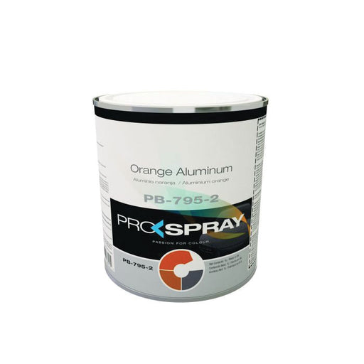Pro-Spray European Automotive Finishes PB-795-2 Mixing Toner, 1 L Can, Orange Aluminum