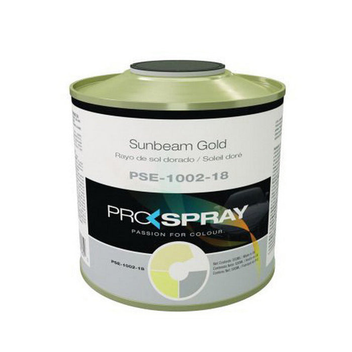 Pro-Spray European Automotive Finishes Xirallic PSE-1002-18 Mixing Toner, 500 mL Can, Sunbeam Gold