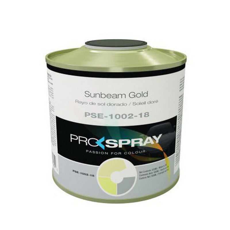 Pro-Spray European Automotive Finishes Xirallic PSE-1002-18 Mixing Toner, 500 mL Can, Sunbeam Gold