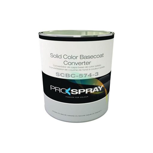 Pro-Spray European Automotive Finishes SCBC-574-3 National Rule Solid Basecoat Converter Binder, 3 L
