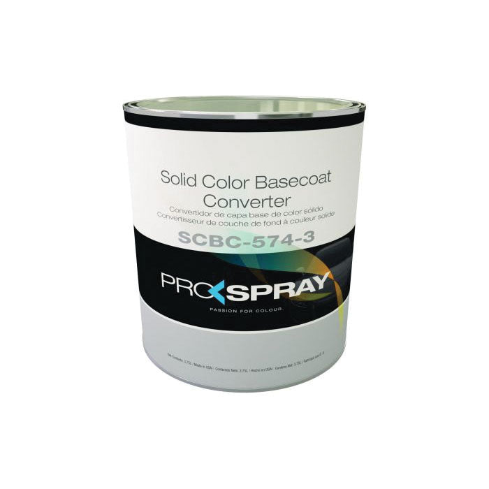 Pro-Spray European Automotive Finishes SCBC-574-3 National Rule Solid Basecoat Converter Binder, 3 L