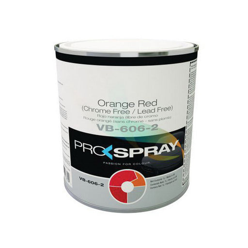 Pro-Spray European Automotive Finishes VB-606-2 VHS Toner, 1 L Can, Orange Red