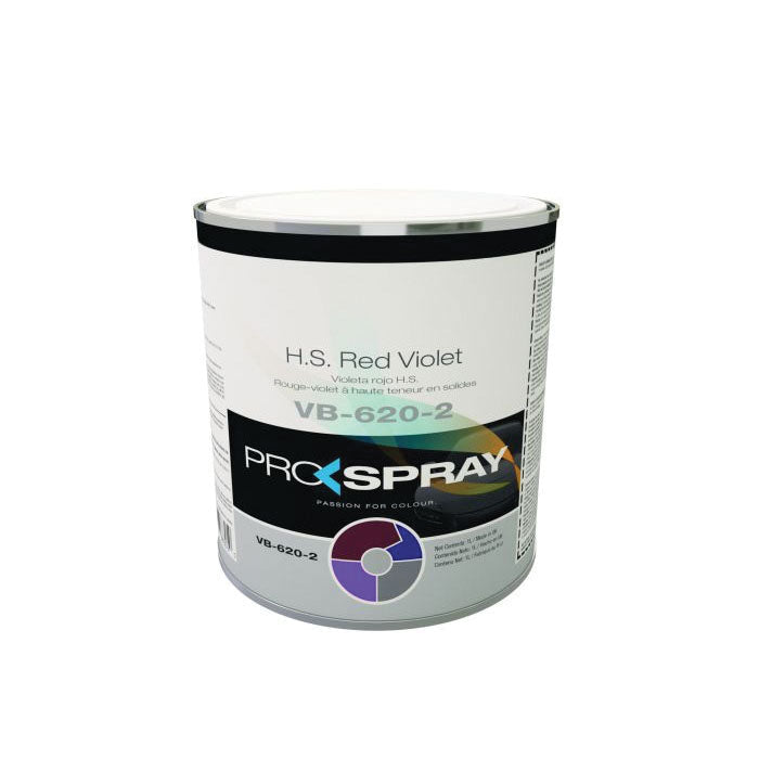 Pro-Spray European Automotive Finishes VB-620-2 VHS Toner, 1 L Can, H.S Red Violet — HS Red Violet