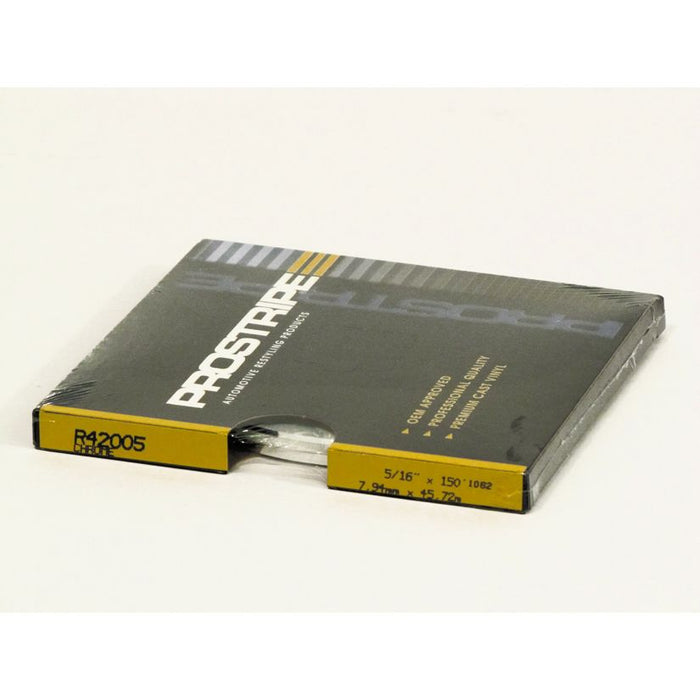 Prostripe R42005 Single Color Multiple Striping Tape, 150 ft x 5/16 in, Pro Chrome