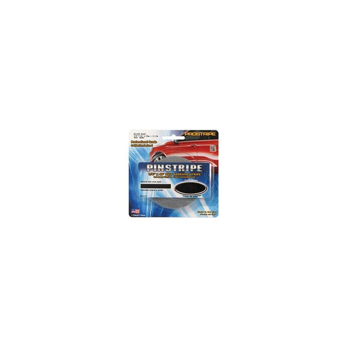 Prostripe R21202 High Performance Single Color Solid Striping Tape, 40 ft x 1/4 in, Black