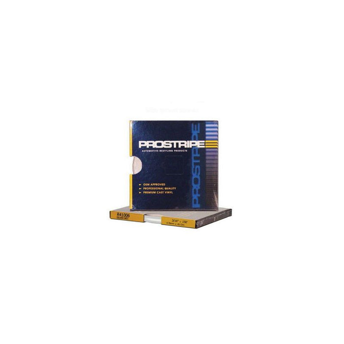 Prostripe R41006 Single Color Multiple Striping Tape, 150 ft x 3/16 in, Silver Metallic
