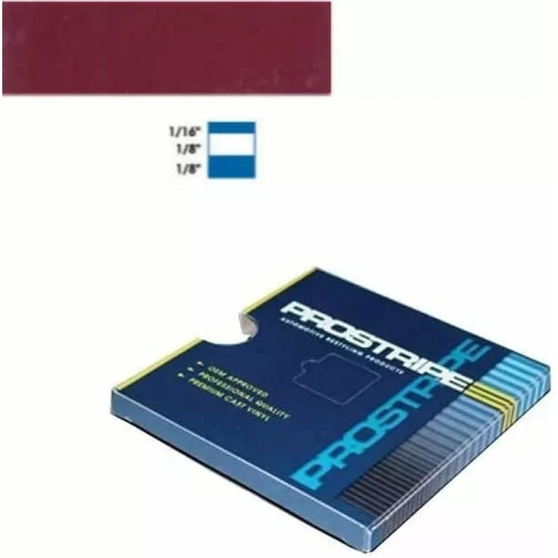 Light Burgundy 150 ft 3/16 in Vinyl Striping Tape R41033