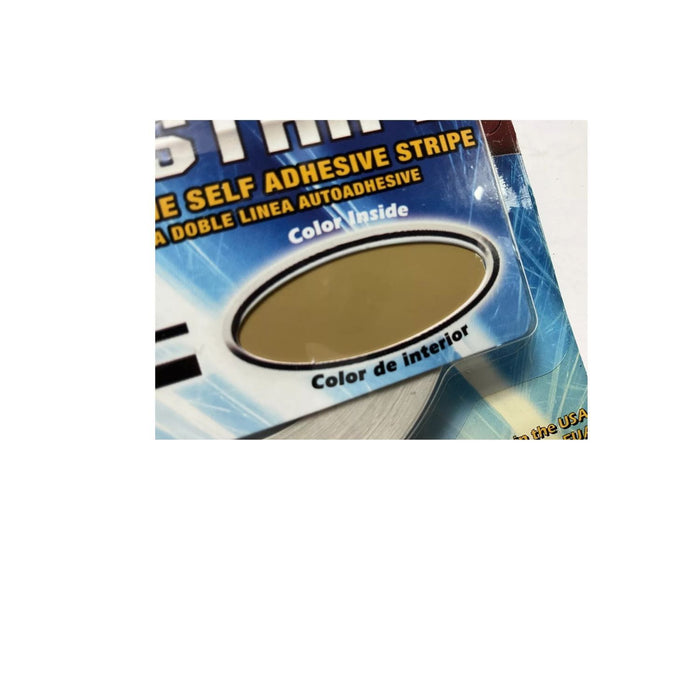 Prostripe R42014 Single Color Multiple Striping Tape, 150 ft x 5/16 in, Buckskin
