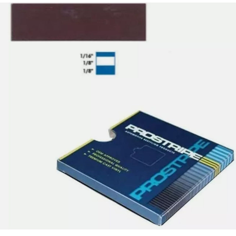 Dark Brown 150 ft 3/16 in Vinyl Striping Tape R41020