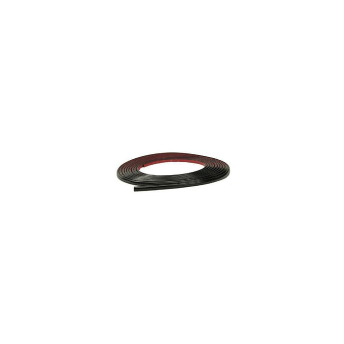 Protekto Trim 37-731 Half Round Wheel Well Molding, 20 ft L x 1/4 in W, Black