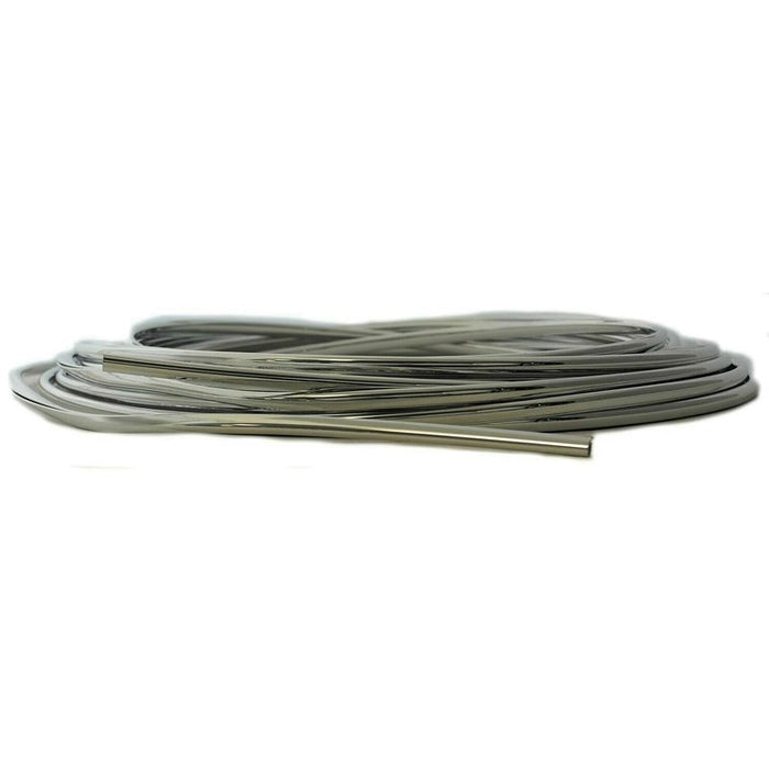 Protekto Trim 39-210 Full Size Door Edge Molding, 50 ft L, Chrome — view 3