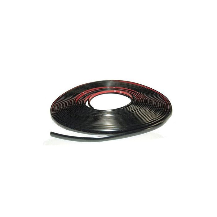 Protekto Trim 39-511-01 Tape on Door Edge Molding, 50 ft L x 3/8 in W, Black