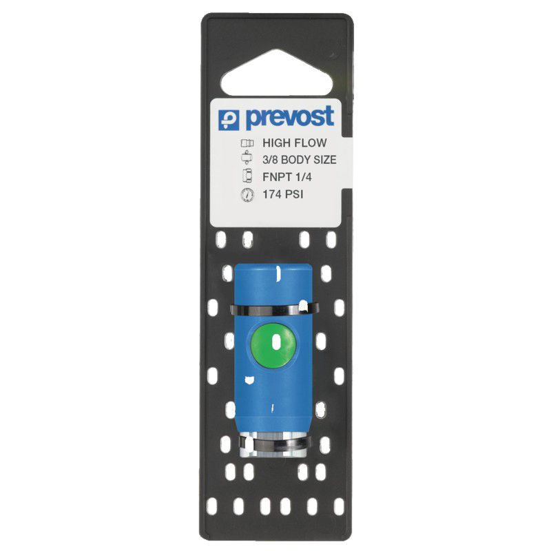 ERC071201CP 1/4 in FNPT Industrial Silicone-Free Quick Coupler, Stainless Steel