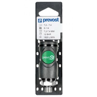 Prevost ESI 071251CP High Flow Smart Coupler, 1/4 in, MNPT