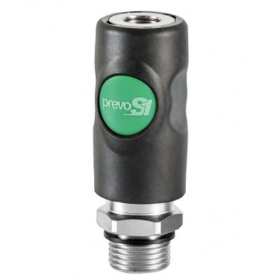 Prevost ESI 071253 High Flow Smart Coupler, 1/2 in, MNPT, Composite Body