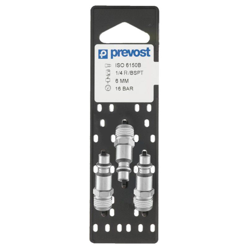 IRP066251P3 Industrial Interchange Parallel Plug on Plate, 1/4 in Tapered MNPT, Treated