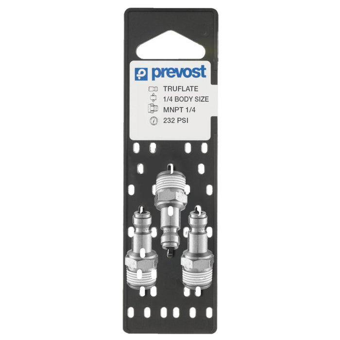 Prevost URP 066251P3 Automotive Interchange Parallel Plug on Plate, 1/4 in, Tapered MNPT, Treated St