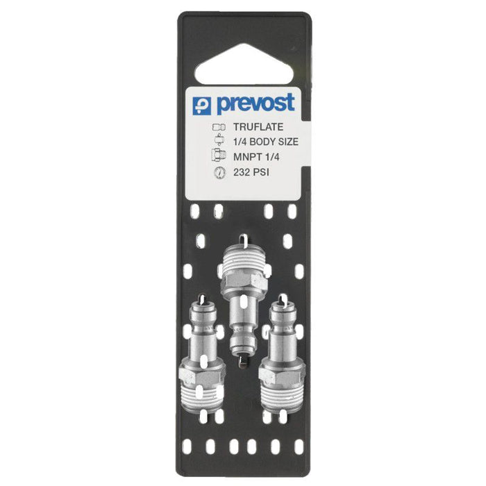 Prevost URP 066251P3 Automotive Interchange Parallel Plug on Plate, 1/4 in, Tapered MNPT, Treated St