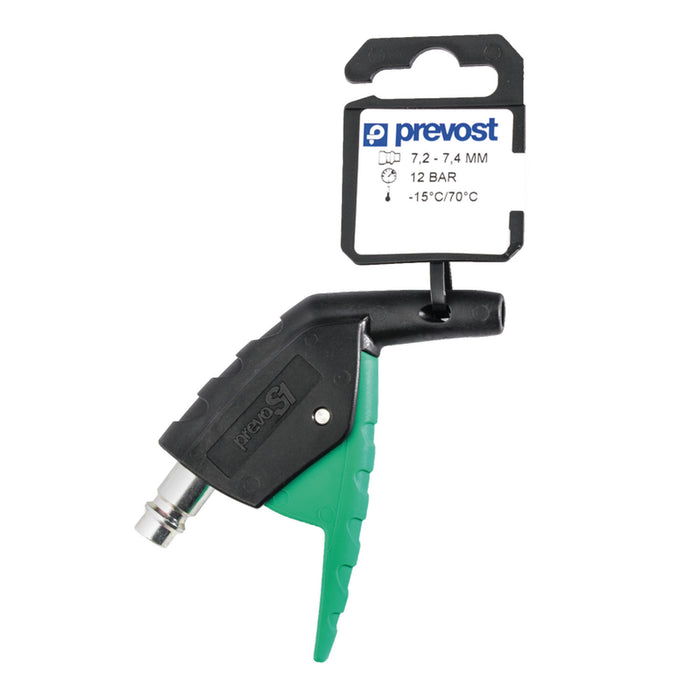 Prevost prevoS1 blow gun with OSHA nozzle - Pocket model