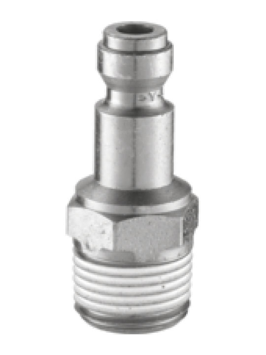 Prevost 3/8" automotive profile male plug. — view 2