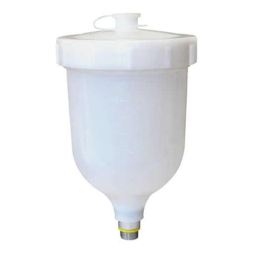Pro-Tek Spray Equipment 600Ml Plastic Gravity Cup (Male End)