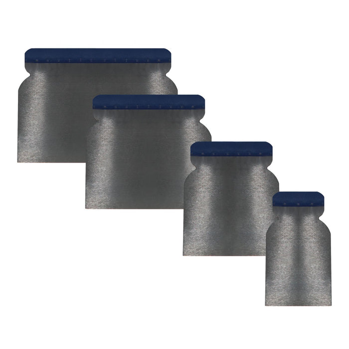 Pro-Tek Spray Equipment OF 4 STAINLESS STEEL BODY FILLER APPLICATORS 1", 2", 3", 4&qu