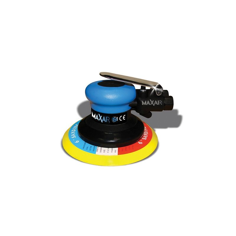 MA-1106 Professional Orbital Sander, 6 in, 10000 rpm, 9 cfm, 90 psi
