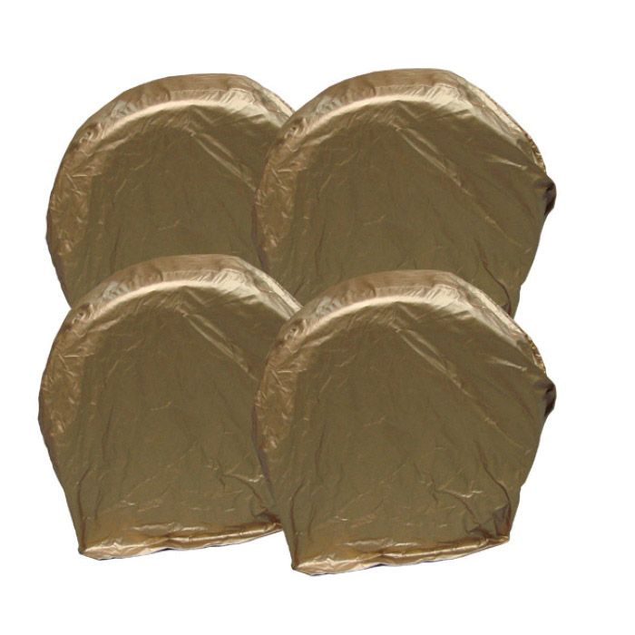 Pro-Tek 4000G Gold Nylon Wheel Cover Set of 4 for 13- and 15-inch Wheels