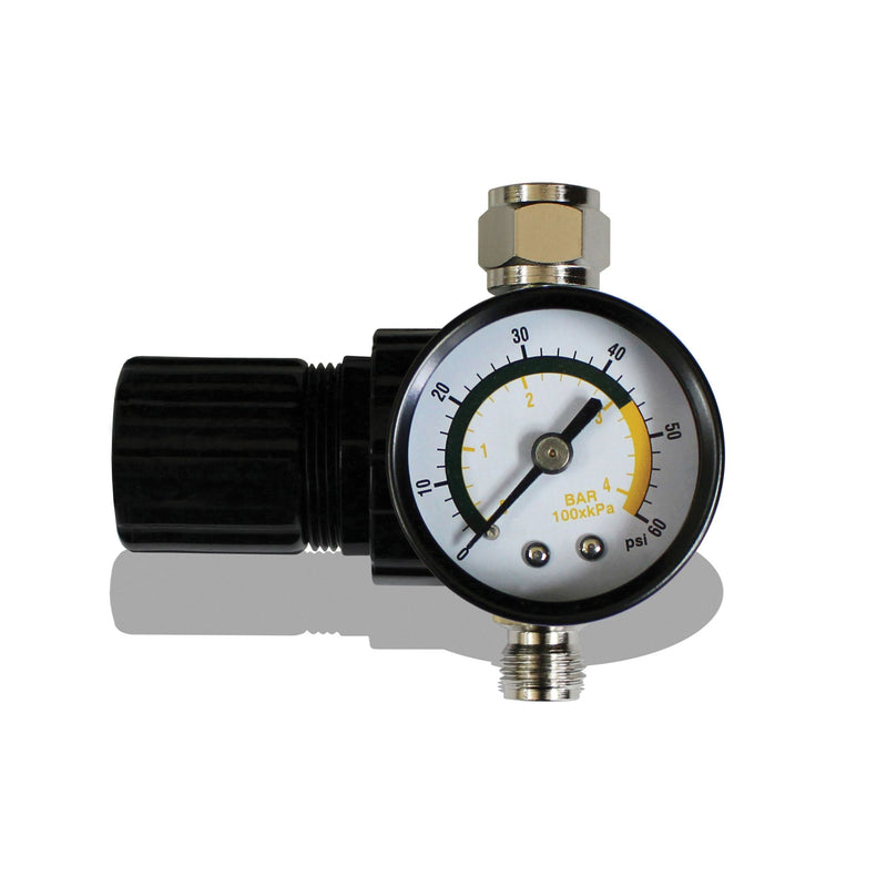 7645R HVLP Air Regulator, 1/4 in NPT Port, 0 to 60 psi