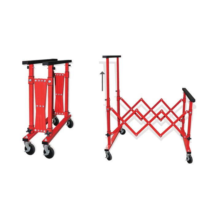 Pro-Tek Spray Equipment EQ-300BSR-TR Stretchable Body Shop Rack, 52-1/2 in L x 34-1/2 in W x 50 in H