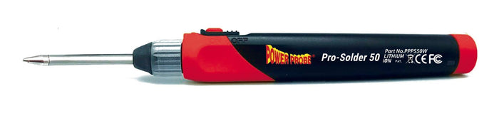 Power Probe Diagnostic Tools The Pro-Solder 50 is a rechargeable Soldering Iron Kit.