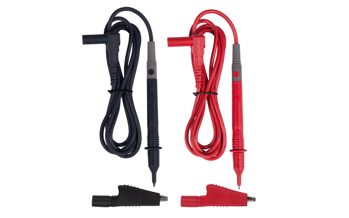 Power Probe Diagnostic Tools Two 5ft CAT-IV Test Leads and Two color-coded alligator clips
