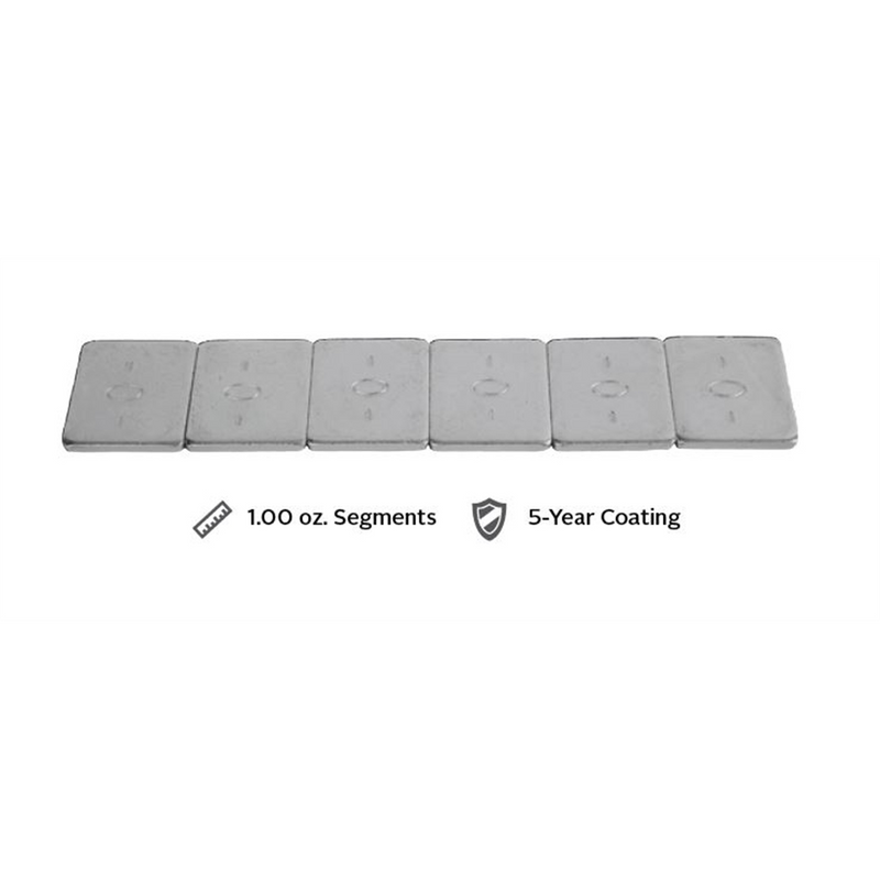 Wegmann 410090ST Low-Profile Steel Stick 1 oz Nano-Coated Segments - 15 Strips per Box