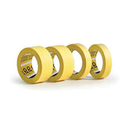 Q1 Products MTQ118 Premium Masking Tape, 55 m x 18 mm, 125 um THK, 48/case, Sun Yellow — view 3