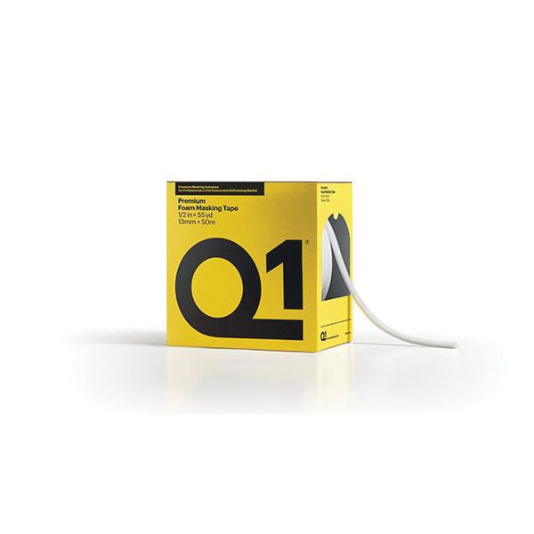 Q1 Products SE01 Premium Foam Masking Tape, 50 m L