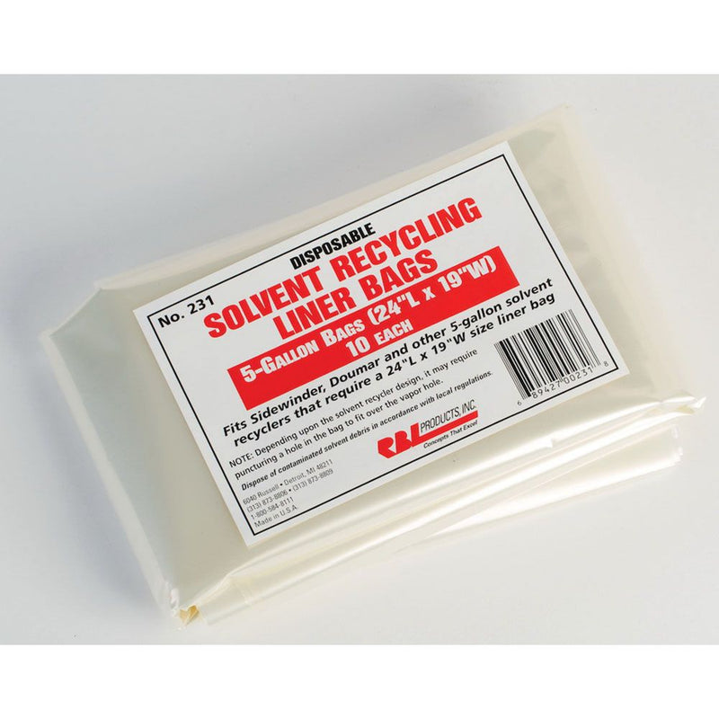 RBL 231 Solvent Recycling Liner Bag 5 gal 24 in L x 19 in W