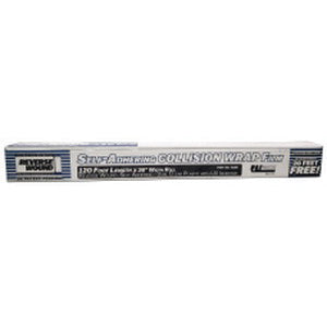 RBL Products, Inc. 428R Self Adhering Reverse Wound Collision Wrap, 120 ft x 36 in — Clear