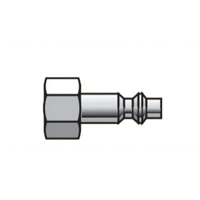 RBL Products, Inc. Cock 'n Lock 612 Euro-Style/M-Style Ported Plug, 1/4 in, FNPT