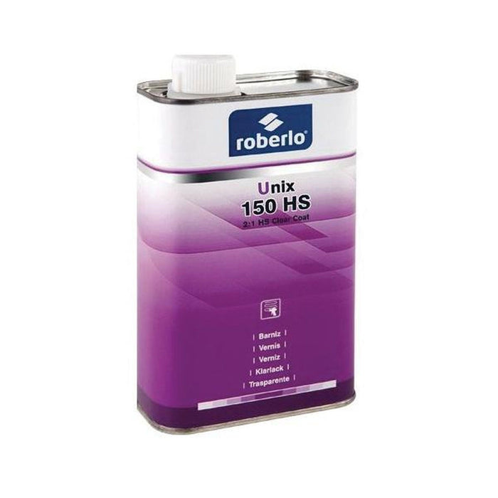 ROBERLO 68187 Clearcoat, Clear, 519 G/L Voc, 9 To 10 Sq-M/L Coverage Area, 1 L