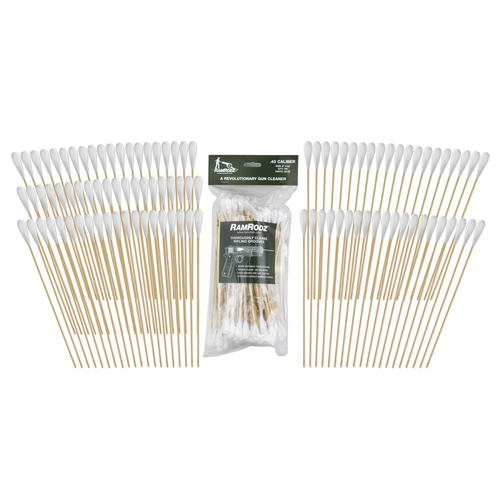 RamRodz .40 Caliber w/ 8" Bamboo Handle 100 pcs