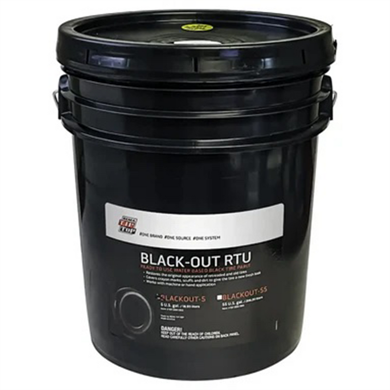 Ready to Use Water Based Black Tire Paint - 5 Gallon