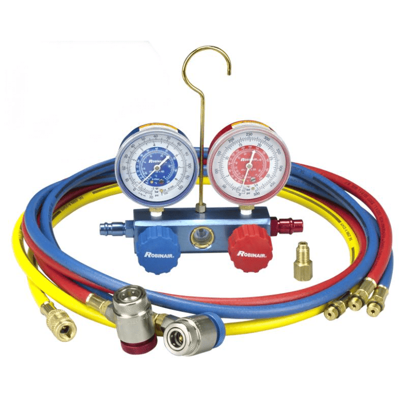 41234 R-1234yf Manifold and Hose Set for diagnosing new refrigerant systems