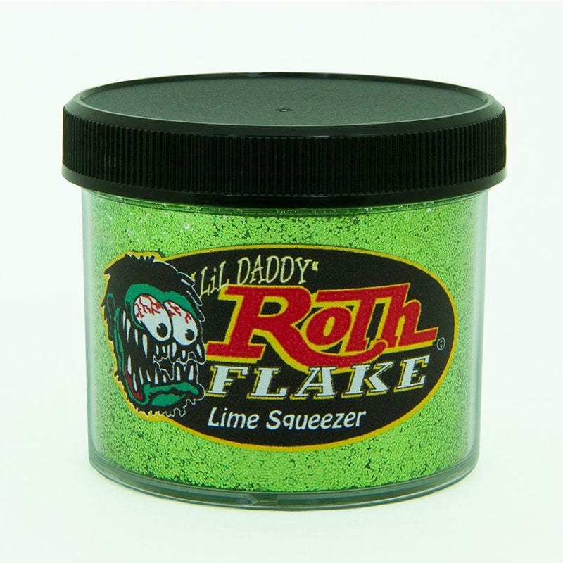 Roth Lime Squeezer Monster Metal Flake 2oz Jar MRF109
